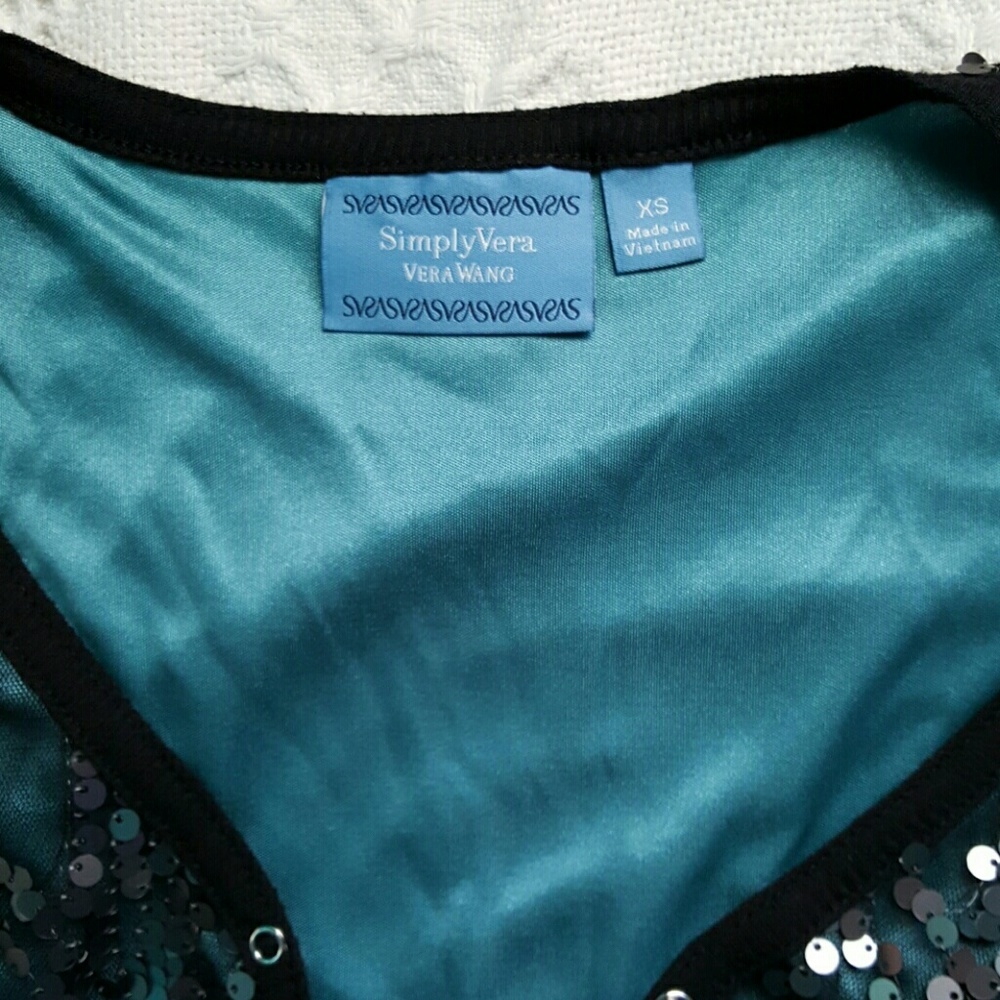 Sparkly Vera Wang Dress - Picture 3 of 4
